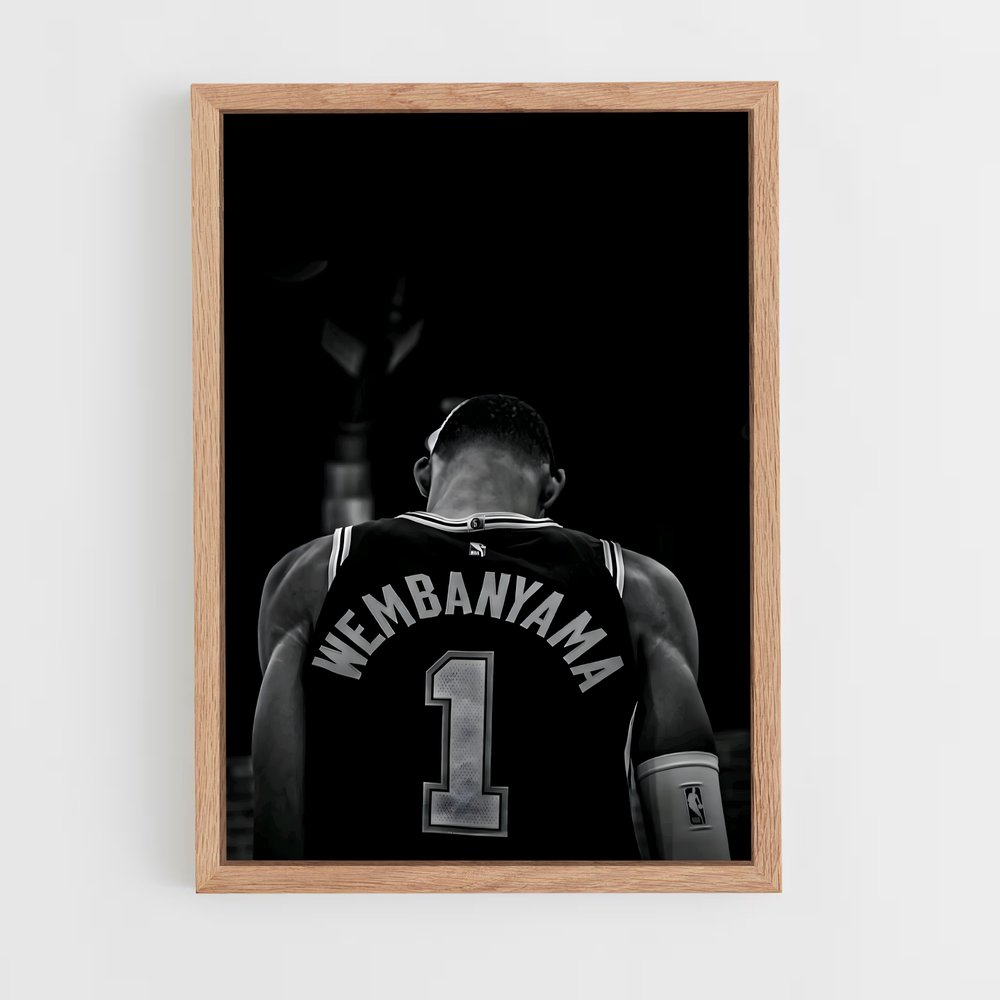 Poster Victor wembanyama – affiche Basketball (vue 4)
